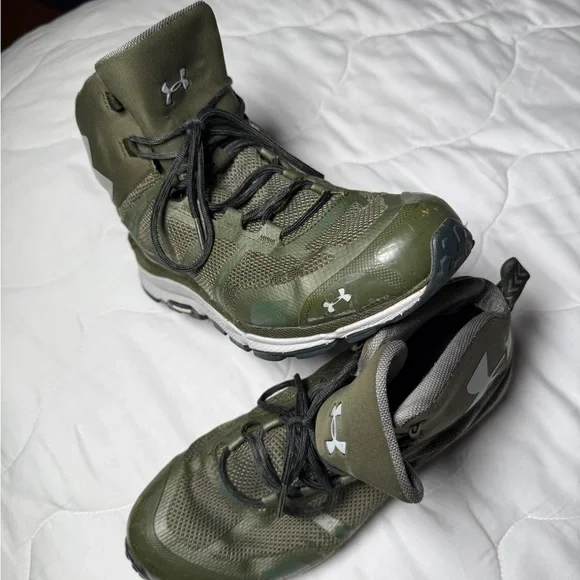 🔥 Under Armour Men’s Charged Core Mid Boots Gore-Tex — Size 9 — OD Green 🔥 - Picture 6 of 17